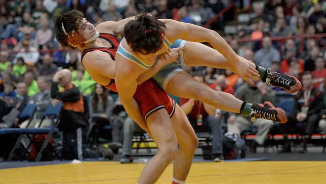 Freestyle wrestling throw